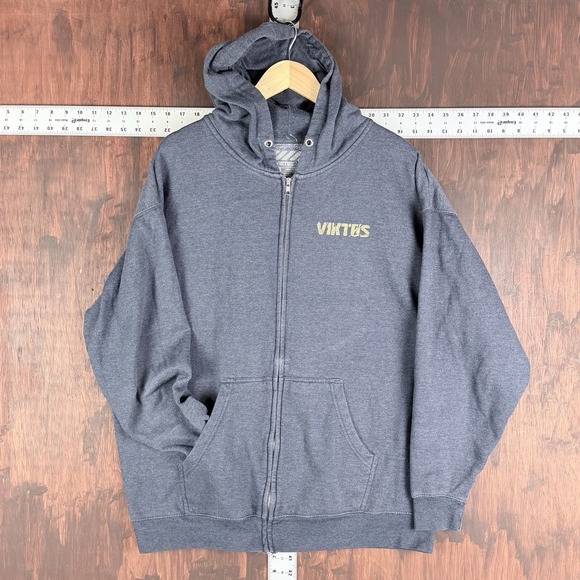 Viktos Other - VIKTOS Big Time Bug Out Fleece Hoodie Sweater Navy Heather (17030) Men's 2XL XXL